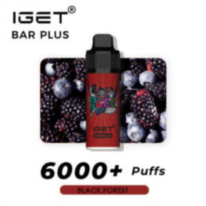 IGET BAR PLUS BLACK FOREST 6000 PUFFS