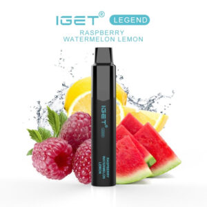 IGET LEGEND RASPBERRY WATERMELON LEMON 4000 PUFFS