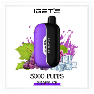 IGET MOON GRAPE ICE 5000 PUFFS