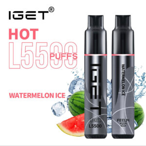 IGET HOT WATERMELON ICE 5500 PUFFS