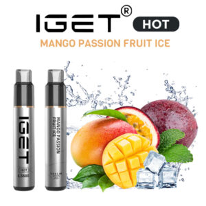 IGET HOT MANGO PASSION FRUIT ICE 5500 PUFFS
