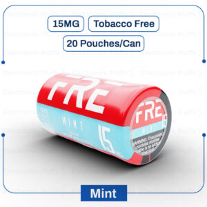 FRE Mint 15MG Nicotine Pouches – 5 Can Roll