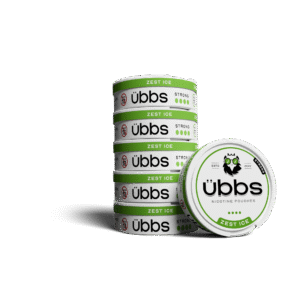 Übbs Zest Ice Nicotine Pouches Roll of 5 cans