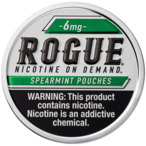 Buy Rogue Spearmint 6mg nicotine pouches